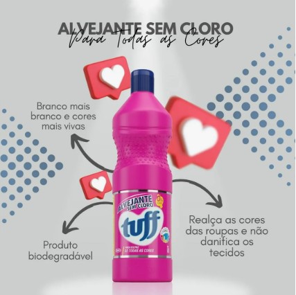 Alvejante Sem Cloro Tuff - 1L
